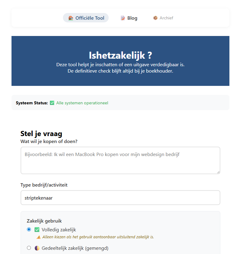 Ishetzakelijk.nl